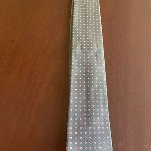 Hugo boss pattern silk tie